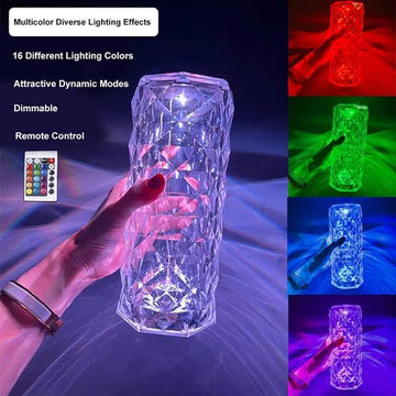 Rechargeable Diamond Crystal Lamp