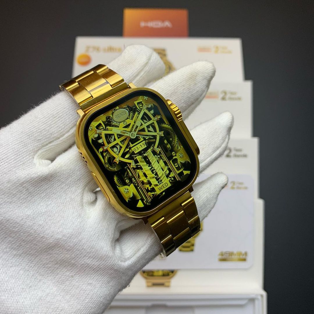Z76 Ultra Smart Watch Gold Edition