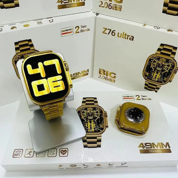 Z76 Ultra Smart Watch Gold Edition